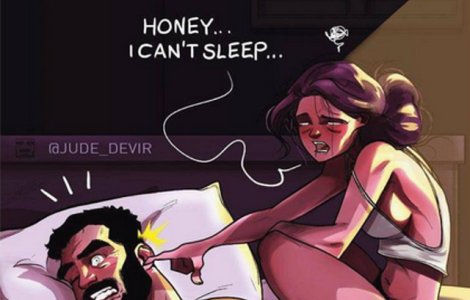  Top  Viata in doi e plina de peripetii! 10 ilustratii hazlii din intimitatea partenerilor