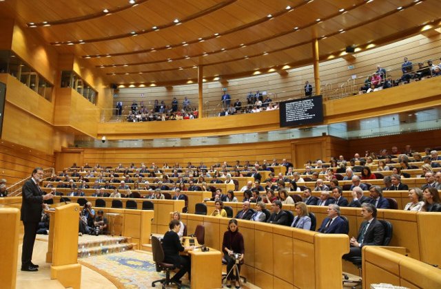 Senatul spaniol aproba plasarea sub tutela a Cataloniei