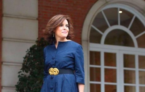 Vicepremierul Spaniei, Soraya Saenz de Santamaria, va conduce Guvernul din Catalonia