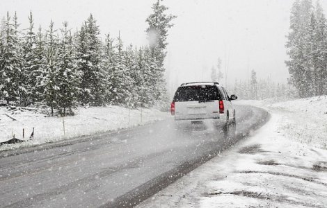 Cod galben si portocaliu de vant puternic si ninsori in toata tara