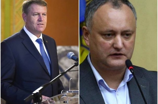Igor Dodon il invita pe Klaus Iohannis la Chisinau