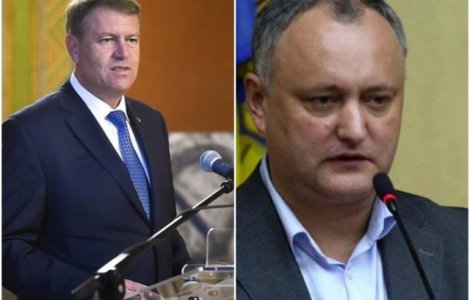 Igor Dodon il invita pe Klaus Iohannis la Chisinau