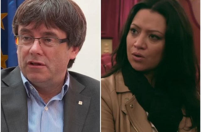 Sotia lui Puigdemont, romanca Marcela Topor, "nu stie daca-si va mai vedea sotul vreodata"