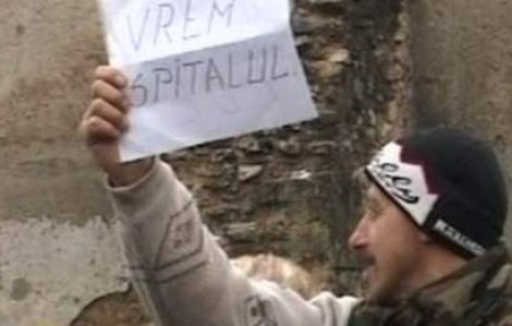  Video  DN1, blocat de protestatarii de la Spitalul din Codlea