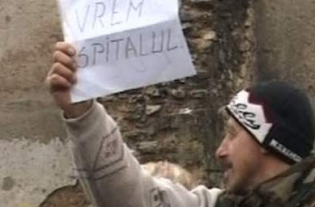 [VIDEO] DN1, blocat de protestatarii de la Spitalul din Codlea