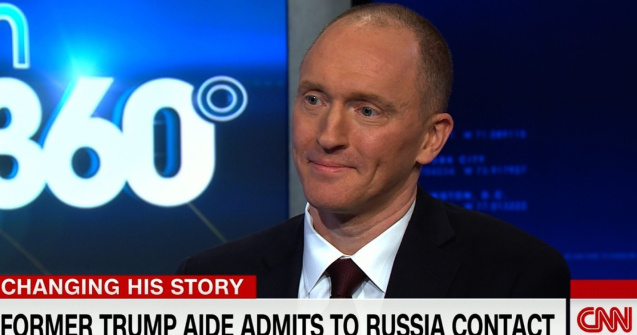 Un fost consilier al lui Donald Trump a recunoscut ca s-a intalnit cu oficiali rusi in 2016