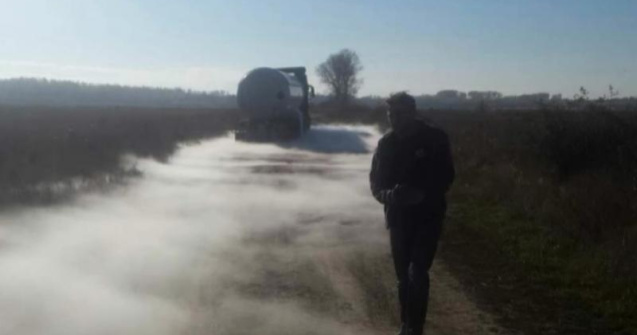 Galati: Peste o suta de locuitori, aflati in apropierea cisternei din care se scurg gaze, evacuati