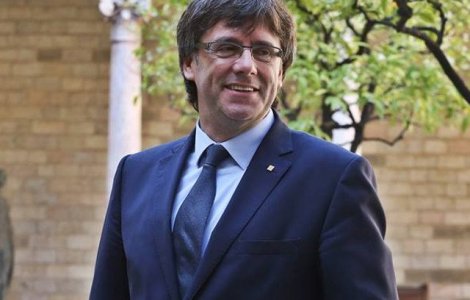 Carles Puigdemont s-a predat politiei belgiene