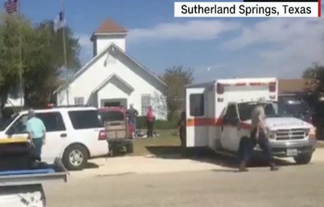 Atac armat la o biserica din SUA: 27 de morti si 24 de raniti