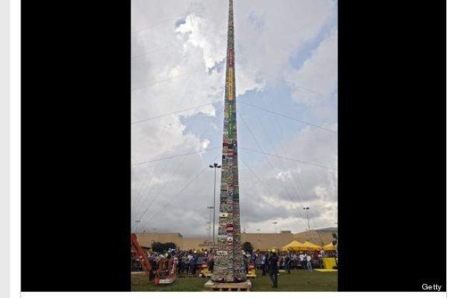 [VIDEO] Brazilia a construit cel mai inalt turn LEGO din lume