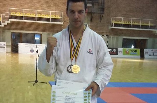 Un politist roman a devenit campion mondial la karate
