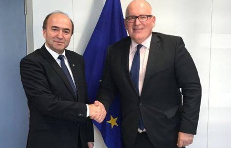 Toader i-a prezentat lui Timmermans "stadiul procedurii interne si evolutiile in ceea ce priveste modificarea legilor justitiei"