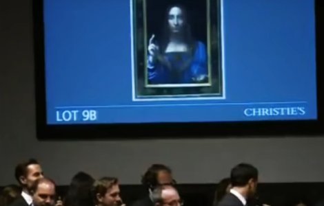 Un tablou semnat da Vinci a fost vandut cu pretul record de 450,3 milioane de dolari