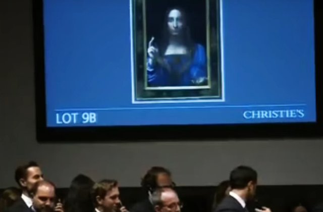 Un tablou semnat da Vinci a fost vandut cu pretul record de 450,3 milioane de dolari