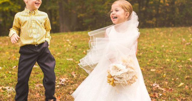 Visul unei fetite de 5 ani, inainte de a se opera la inima: sa se casatoreasca cu cel mai bun prieten