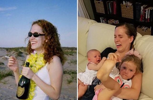 10+ imagini cu parinti care arata cat de mult se schimba viata dupa aparitia copiilor