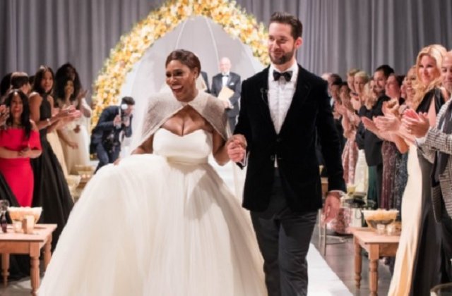 Vogue a publicat primele fotografii de la nunta Serenei Williams