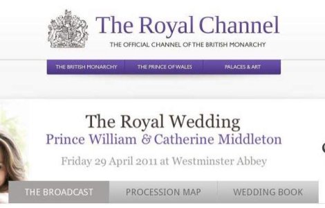 Nunta regala, in direct pe YouTube