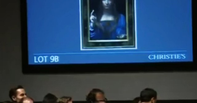 Autenticitatea tabloului lui da Vinci, vandut pentru 450,3 milioane de dolari, pusa la indoiala