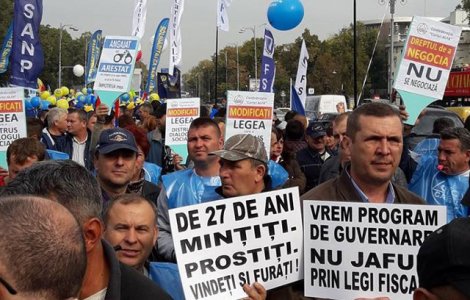 Sindicatele cheama oamenii la proteste duminica: Romania a ajuns intr-unul dintre cele mai grave momente ale istoriei sale postcomuniste