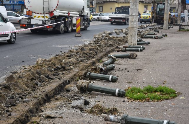 Bordurile din sectorul 4, inlocuite dupa numai trei luni