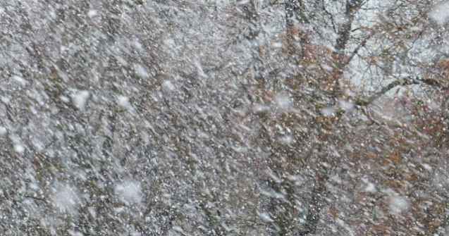 Cod portocaliu de ninsori abundente si viscol, incepand de luni seara