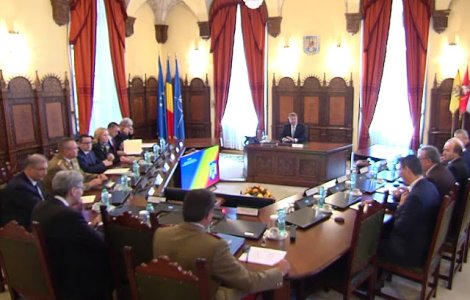 Ce s-a decis in sedinta Consiliului Suprem de Aparare a Tarii