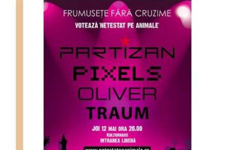  Video  Concert pentru interzicerea testarilor pe animale