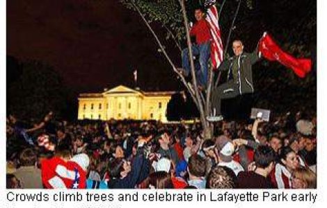 Cum au sarbatorit americanii moartea lui ben Laden?