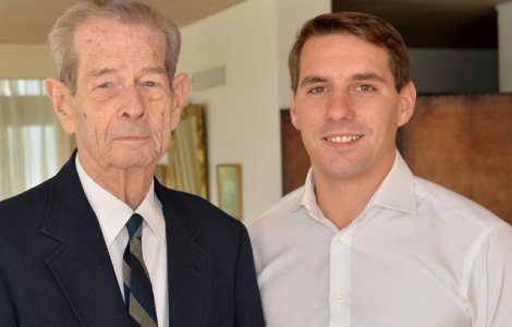 Fostul principe Nicolae: Bunicule, imi va fi dor de tine si nu voi uita ca m-ai invatat despre valori reale, nemuritoare in timp