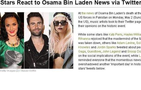  Top  Vedetele spun lucruri traznite..despre moartea lui Osama