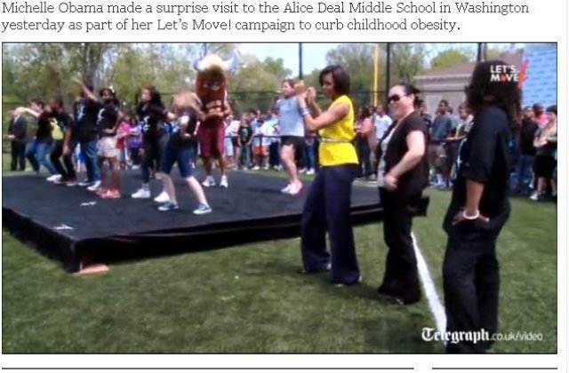 [VIDEO] Michelle Obama danseaza pe Beyonce