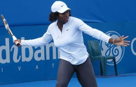 Serena Williams, hartuita de un barbat