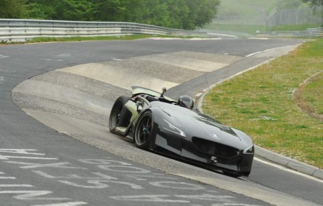 Iata cea mai rapida masina electrica pe circuitul Nurburgring!
