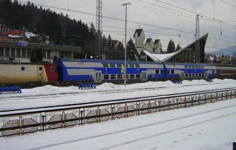 Pe Valea Prahovei iarna e in toi!