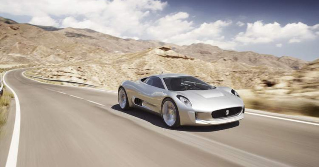 OFICIAL: Jaguar va produce in serie fantasticul bolid hibrid C-X75!