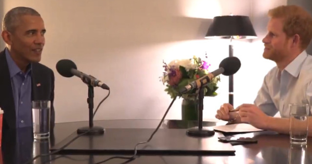 Barack Obama a fost intervievat de Printul Harry