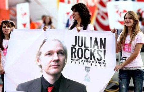Juliane Assange, medalie de aur pentru drepturile omului
