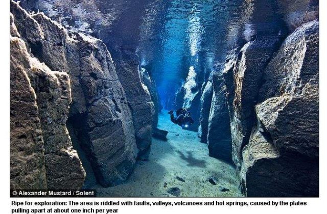 [FOTO] Imagini uimitoare din spatiul dintre doua placi tectonice