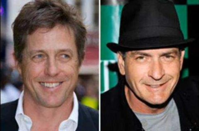 [VIDEO] Hugh Grant il va inlocui pe Charlie Sheen in "Doi Barbati si Jumatate"?