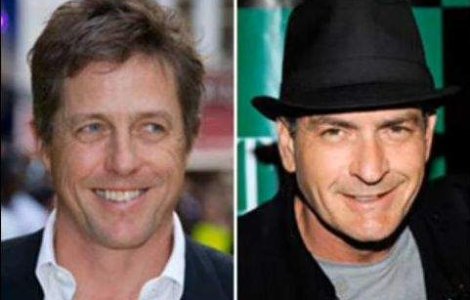  Video  Hugh Grant il va inlocui pe Charlie Sheen in "Doi Barbati si Jumatate"?