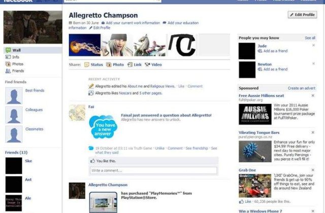 Facebook a pierdut informatiile personale a milioane de utilizatori