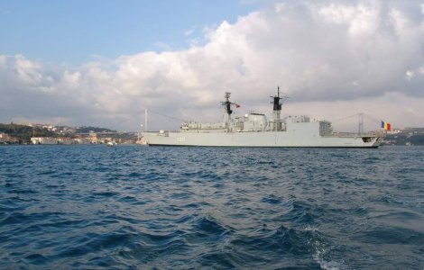 Vesti bune de pe fregata "Regele Ferdinand": 70 de misiuni si moral bun