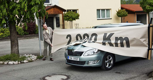 Record de consum pentru Skoda Fabia Greenline - 2000 km cu un plin