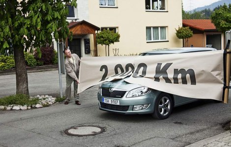 Record de consum pentru Skoda Fabia Greenline - 2000 km cu un plin