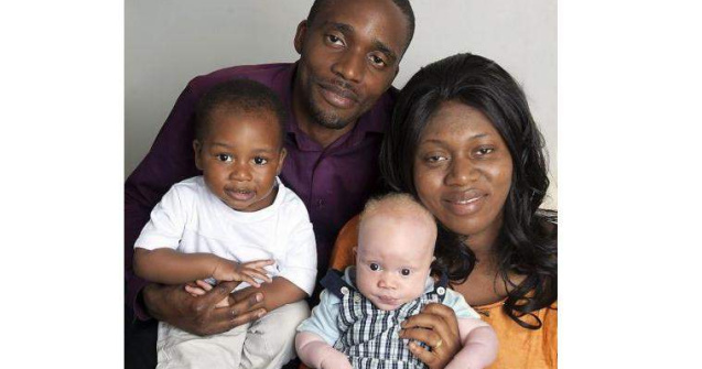 Din parinti negrii a iesit un copil alb