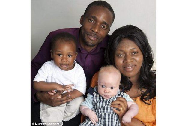 Din parinti negrii a iesit un copil alb