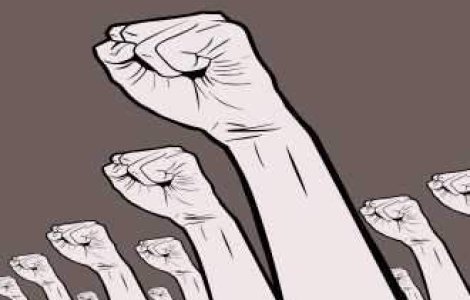 Politistii ies iar in strada