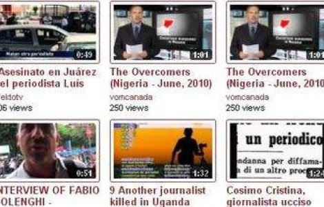 Canal YouTube pentru jurnalistii decedati la datorie