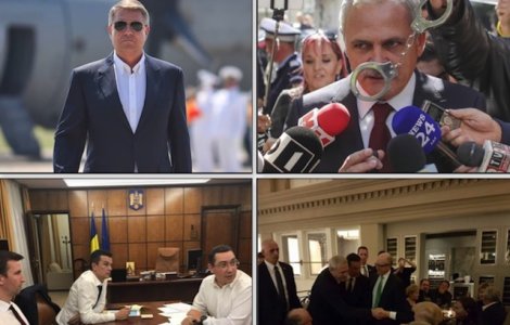  Top  Politicienii anului 2017, in imagini. 9 fotografii din Romania pe care nu le vom uita prea curand